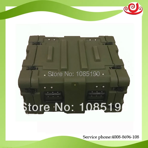  China Hard plastic 4U mount case for mobile computer servicer