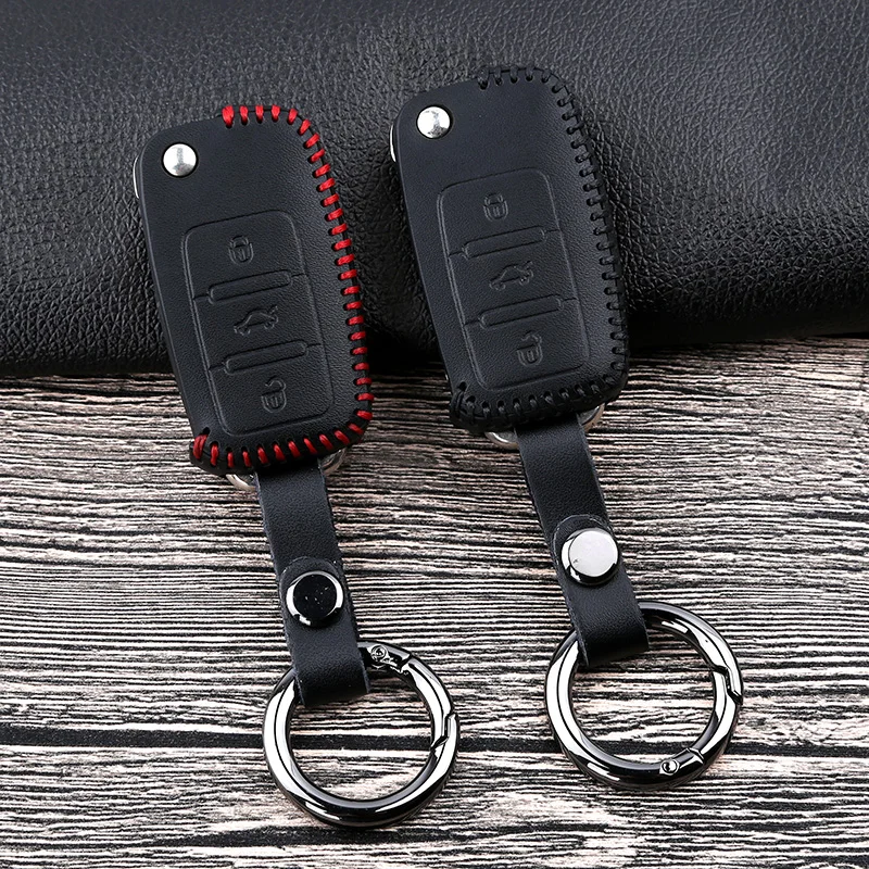 

folding car remote key case for Volkswagen Tiguan mk2 2017 2018 Magotan Pa Waterproof case for car key Silicone case for car key