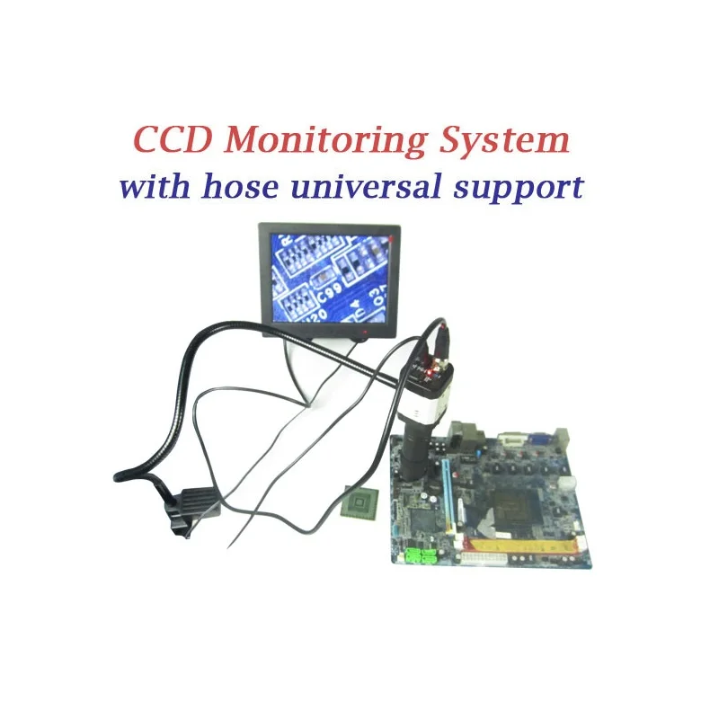LY шланг поддержка CCD камера с 8 ''tft мониторы для bga паяльная машина гравировальный ОСА