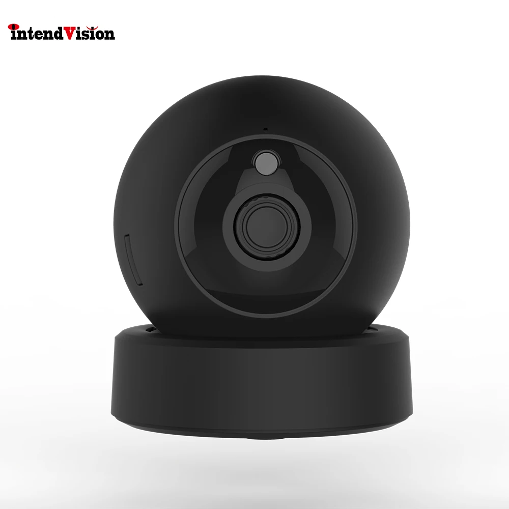 

Intendvision 1080P CCTV Camera with Two way Audio IR Day Night Black Mini Camera Wifi Indoor Baby Monitor Netcamera IDF43S