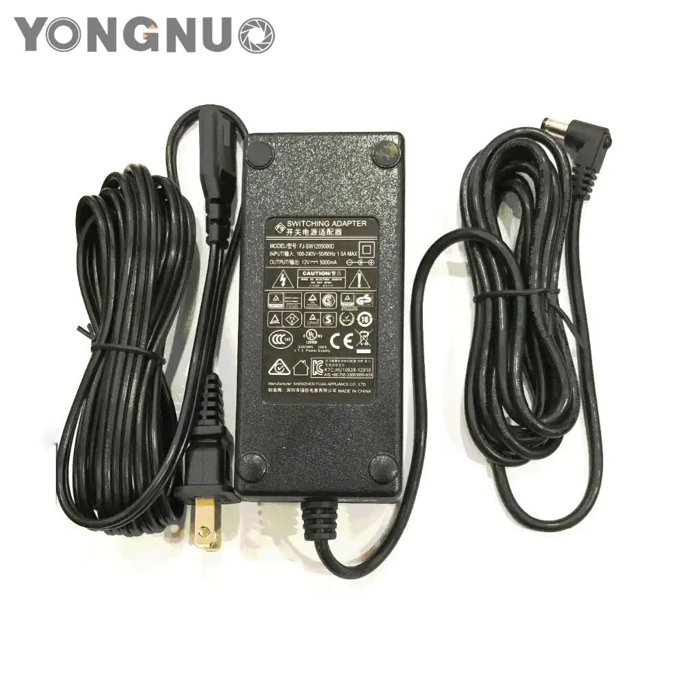 

Yongnuo AC DC Power Adapter For Yongnuo Yn608 Yn308 Photo Video Ring light Lamp