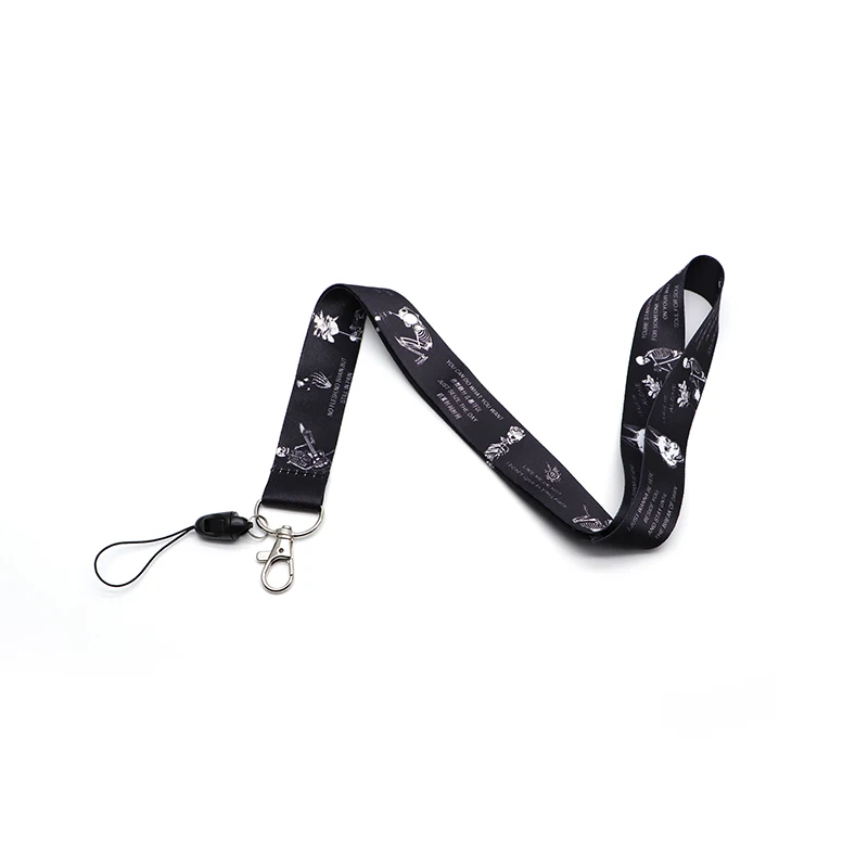 Eclipse Moon Phase Lanyard ID Holder космическая подвеска в виде космонавта и планеты НЛО Lanyards держатель значка для мобильного телефона висячий канат Lariat брелок S26 - Цвет: 1