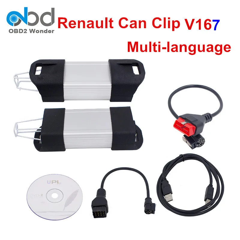 Prix pour 2017 Professionnel Renault Peut Couper Nouvelle V167 Outil De Diagnostic Super Scanner Renault Can Clip Multi-Langue Pour Renault Prix pour 2017 Professionnel Renault Peut Couper Nouvelle V167 Outil De Diagnostic Super Scanner Renault Can Clip Multi-Langue Pour Renault