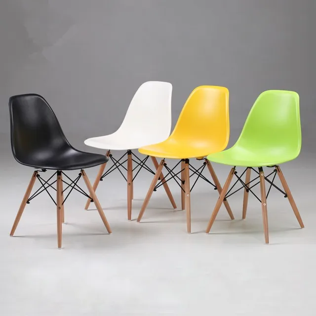 4 pz/lotto) moderno sedie moderne sedie di plastica con hot sedia da ... Sedie moderne design