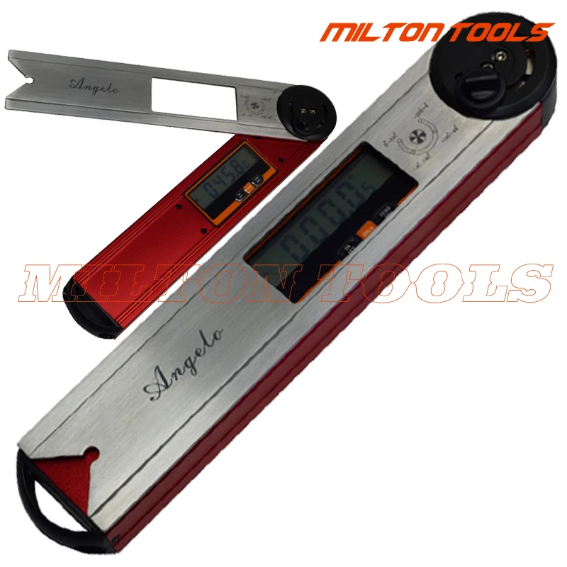

High precision digital protractor Electronic Digital Display Level inclinometer Aluminum alloy Woodworking angle protractor