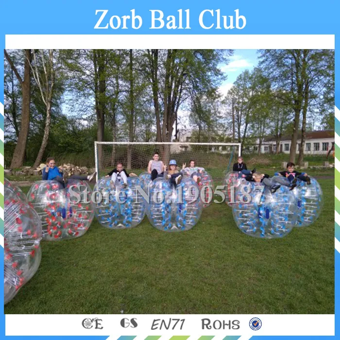 1,2 м Открытый тпу футбольный нательный пузырь надувные Zorb бампер мяч для взрослых/детей