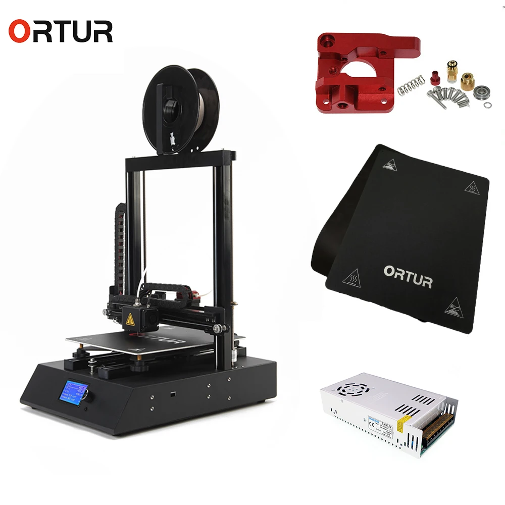 Ortur завод Ortur4 небольшой сборка Размеры OEM 3d принтер 12864 ЖК-принтер 3d Автоматическое выравнивание постели промышленный дизайн 3d принтер