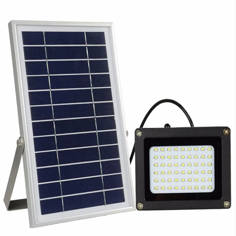 NDTUSMZ 1PC 54LED Solar Outdoor Licht aluminium waterdichte IP65 tuin licht zonne-straat licht solar lamp