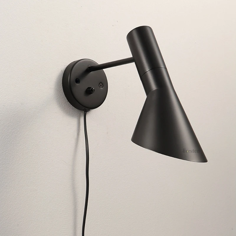 Modern Creative Wall Lamp Bedside Lamps E27 Classic Wall Lights For Living Room Bedroom Adjustable Wall Sconce E27 (5)