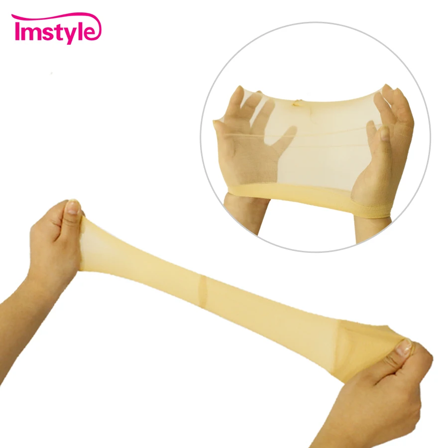 Imstyle Wig Cap 2PCS/Pack Hairnets for Weaving Wig Stretchable Elastic Hair Nets Stretch Mesh Wig Cap for Making Wigs Free Size Imstyle Wig Cap 2PCS/Pack Hairnets for Weaving Wig Stretchable Elastic Hair Nets Stretch Mesh Wig Cap for Making Wigs Free Size