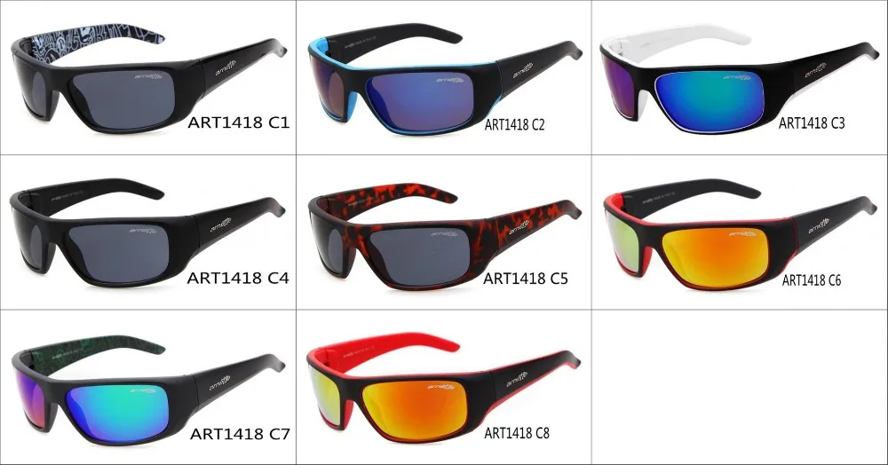 With Box,8 Colors Fashion Coating Goggle Arnette Vintage Sunglasses MenWomen Sport Glasses Eyewear Gafas Oculos De Sol 2