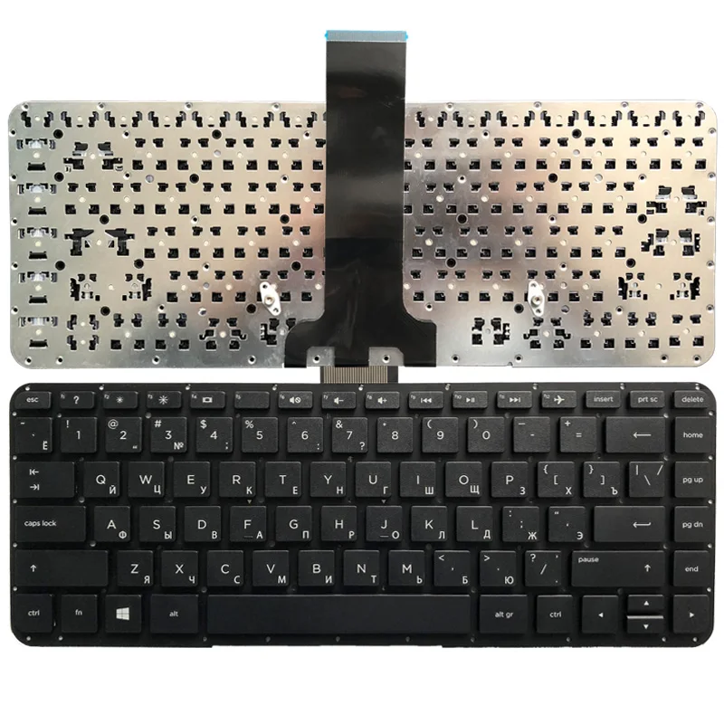  Russian Laptop Keyboard For HP Pavilion x360 13-A BLACK Without frame PN:9Z.N9GSQ.70R 760888-251 Ke