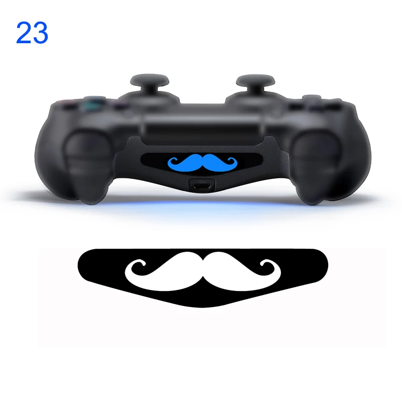 10-50pcs/lot mix Sticker For PS4 controller LED sticker PS4 decal led cover controller LED sticker PS4 light bar LED sticker 