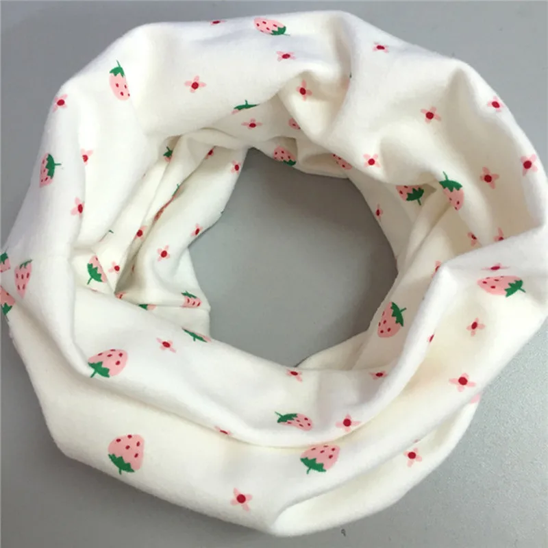 Buy Baby Cotton Neck Scarf Cute Print Children Scarves