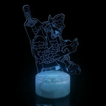 

Battle Royale Remote Control 3D Table Lamp Led Light Night Light Projection Lamp Children Gifts