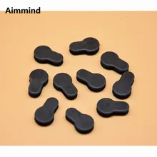 10 шт.(1 лот) винтовка KeyMod Rail резиновые протектор-вкладка Plug Чехлы для мангала Freefloat KeyMod Rail цевье для винтовки черный/Tan Охота