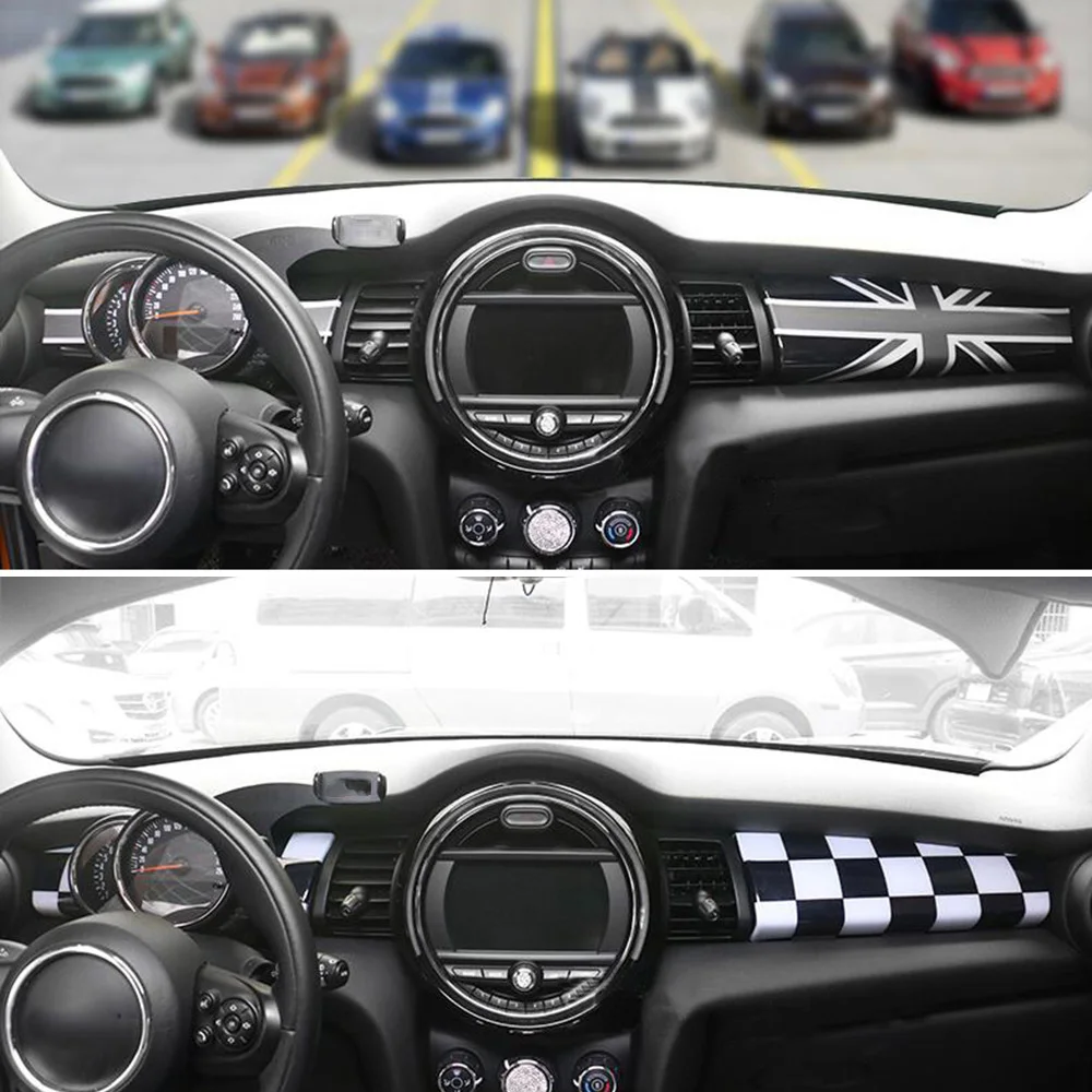 Декоративная наклейка для панели приборной автомобиля Mini Cooper S One R55 R56 R57 R58 F55