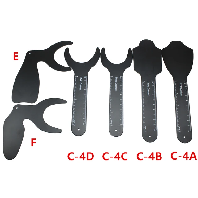 1pc black background dental