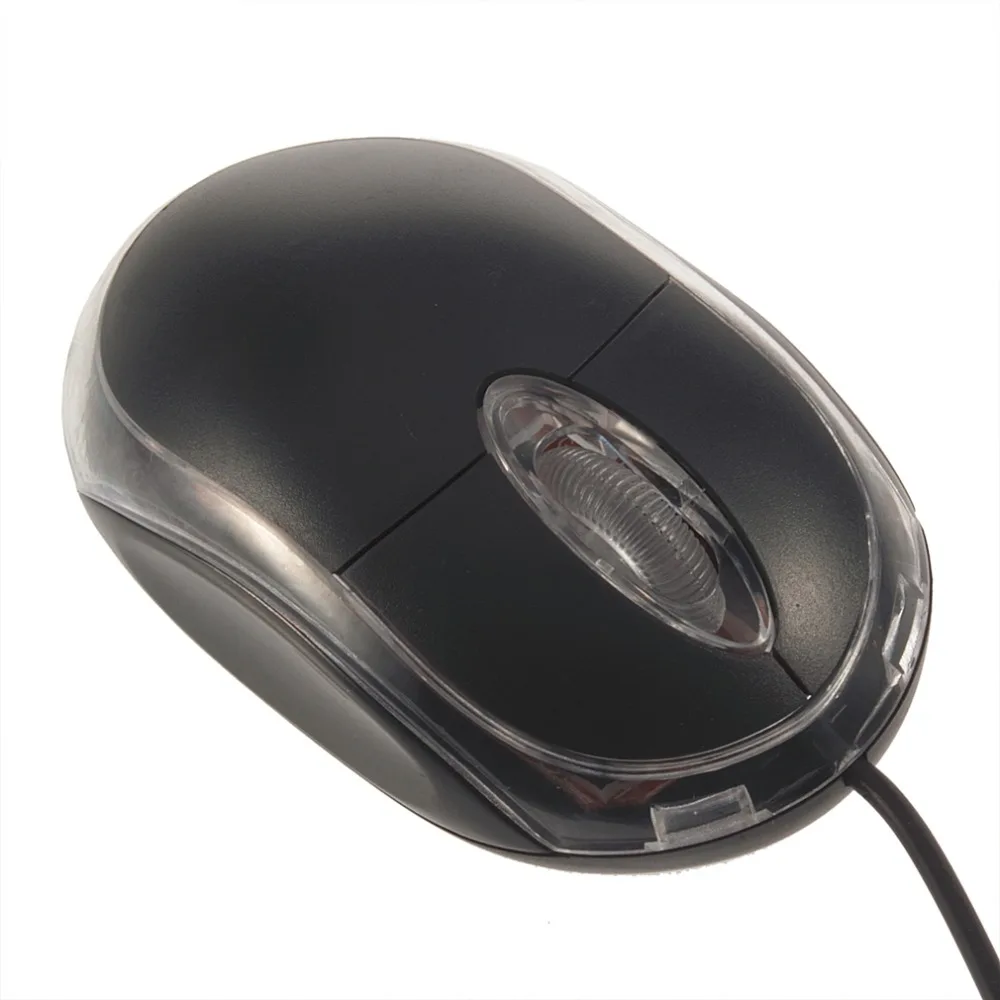 Эргономичный дизайн USB Проводная оптическая Maus игровая мышь геймер светодиодный для DELL ASUS компьютерный ноутбук черный