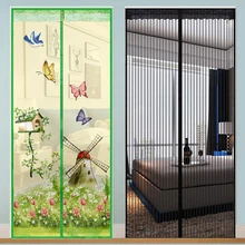 Mosquito net for door Magnetic Mosquito net door Automatic closing Anti fly insect mosquito mesh on door