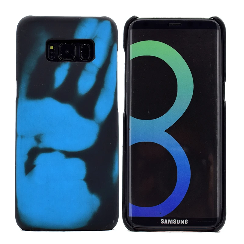 Чехол для телефона Haissky с термодатчиком Samsung S10e S10 S9 S8 S7 edge термочувствительный