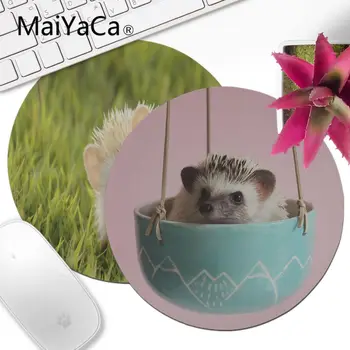 

MaiYaCa Cool New Cute Hedgehog Rubber Mouse Durable Desktop gaming Mouse pad Pattern Soft Accessories mouse pad gamer