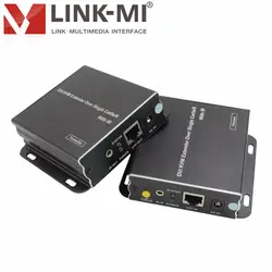 LINK-MI KVM02 DVI KVM Extender HDBaseT 70 м 4 К x 2 К ИК-пульт дистанционного USB KVM CAT5e/6 с одним DVI USB KVM специальный кабель (Extender TX + RX)