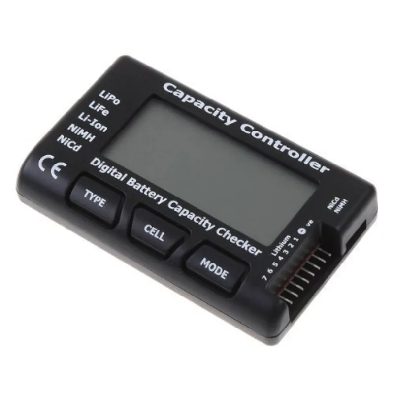 RC CellMeter-7 цифровой проверки емкости батареи LiPo LiFe Li-Ion Nicd NiMH тестер напряжения батареи проверка целлметер 7