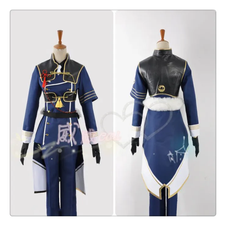 The Sword Dance Touken Ranbu Косплэй Nakigitsune атлас костюмы подарок при покупке! Перчатки и