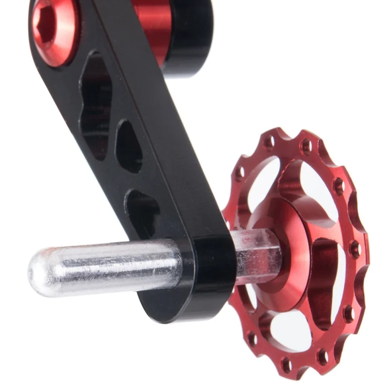 Best 120x54mm Aluminium Alloy Cycling Single Speed Chain Tensioner MTB Bicycle Chain Replacement Prevent Chain Falling Off 3