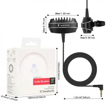 

R999 Conference capacitance Microphone with One Point and Two Extension Wiring for Video Voice Lectures Business Conference
