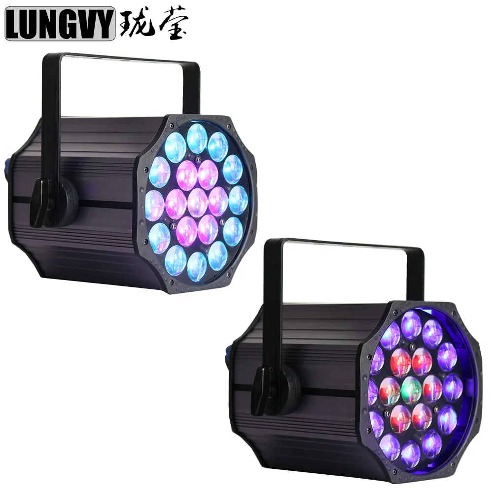 

Free Shipping 2pcs/Lot Indoor 19x12w RGBW 4In1 Zoom Led Par Cans 10-50 Degree O-sram Lamp Professional Stage Dj Equipment