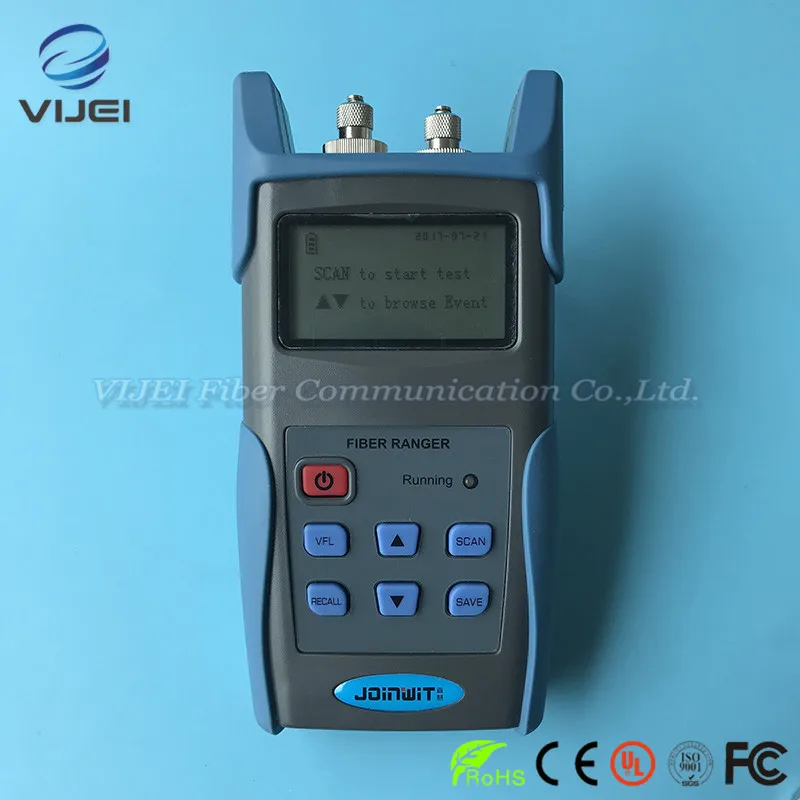 

JW3304A Optical Fiber Ranger ,OTDR Principle Tester ,Visual Fault Locator Tester