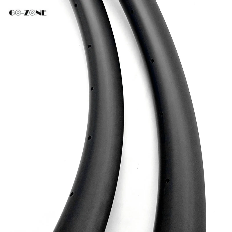 Perfect Go-zone 27.5 er mountain bike rim 37x24mm XC/AM tubeless matte/glossy 650B mtb dics brake carbon rim 24H 28H 32H 36H 6