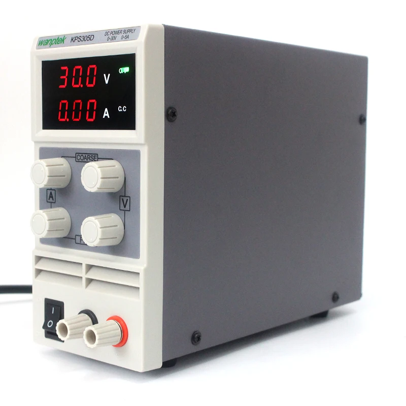 Напряжение регуляторы KPS3010D 30V 10A коммутатор лабораторный источник питания постоянного тока 0,1 V 0.01A цифровой Дисплей Регулируемый мини источник питания постоянного тока
