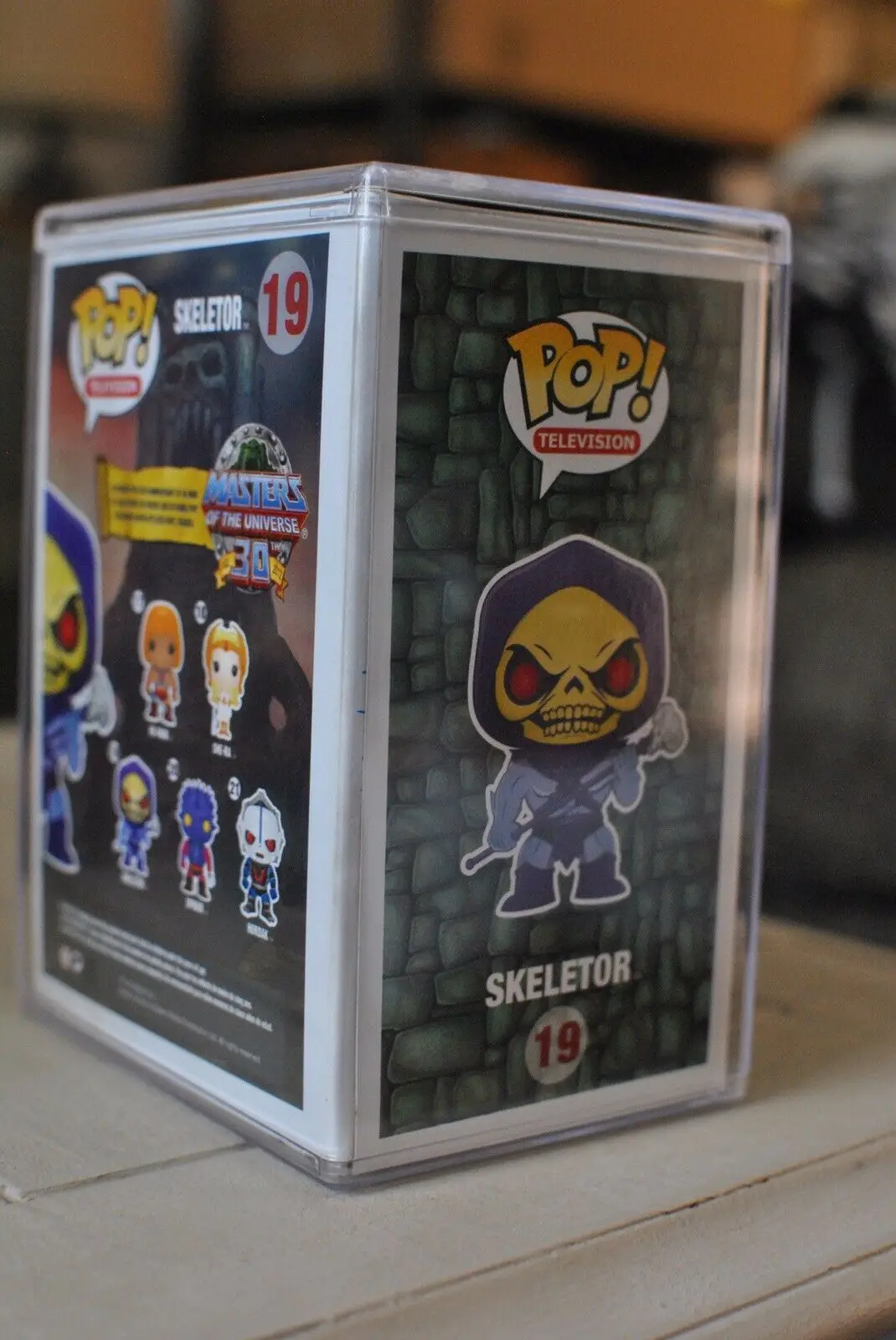 2013 SDCC редкая официальная фигурка Funko pop Master Of The Universe металлический скелет Grail