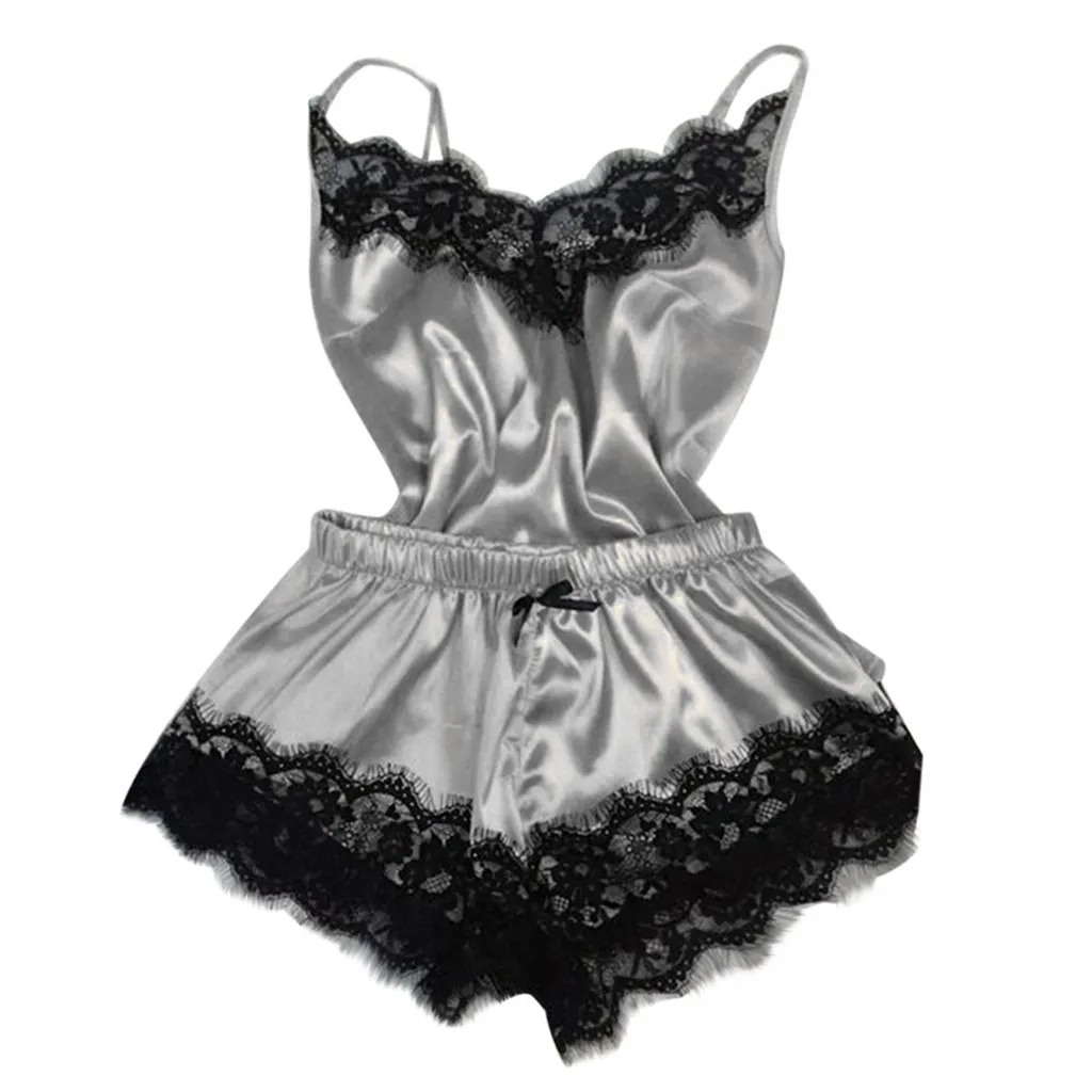 Womail 2018 женское нижнее белье Babydoll ночная рубашка комплект нижнего белья модные