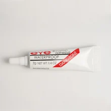 Абсолютно водонепроницаемый накладной макияж ресниц Клей для ресниц прозрачный белый леди DX M01121