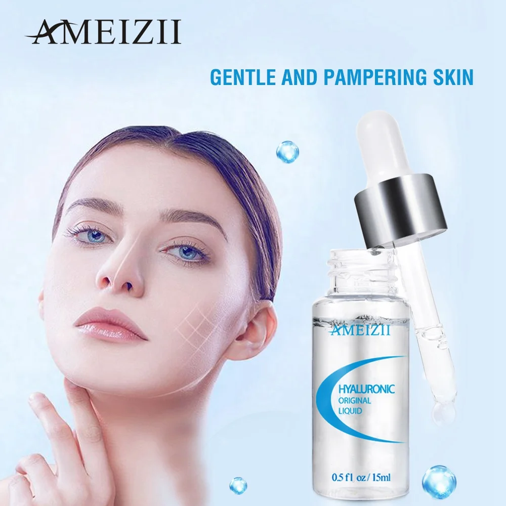 Ameizii Pure Hyaluronic Acid Collagen Serum Anti Wrinkle Whitening Face Cream Moisturizing Skin Repair Essence for Skin Care