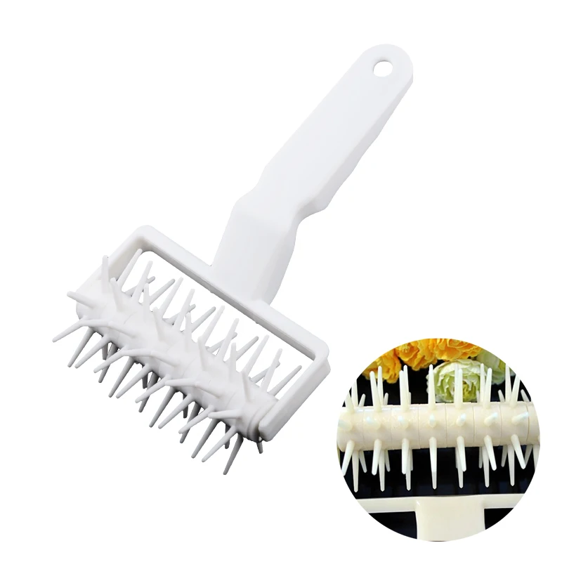 New Plastic Pizza Needles Rolling Pins Bread Hole Punch Cookies Dough