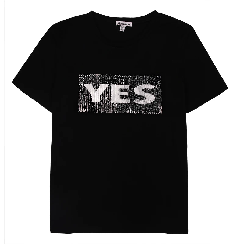Всего $ 6.99 Harajuku футболка t женские летние 2017 панк блесток на/off забавная
