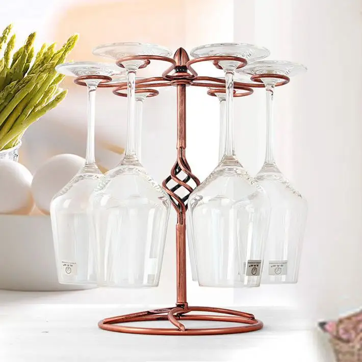 Buy Wine Glass Rack Kitchen Bar Cup Hanging Holder