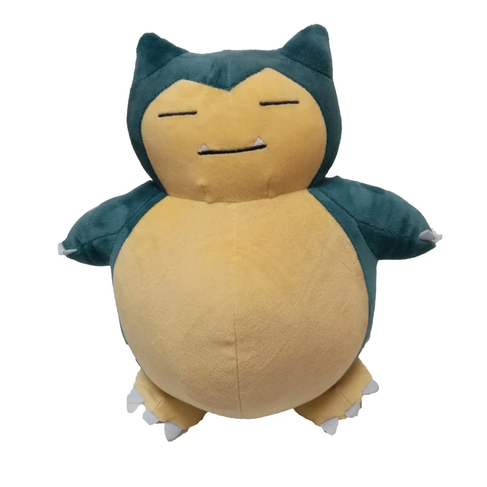 Мультфильм Аниме pkm Snorlax Vulpix плюшевые игрушки Gengar игрушки подарок Kawaii Мягкие плюшевые куклы игрушки для детей - Цвет: 30cm