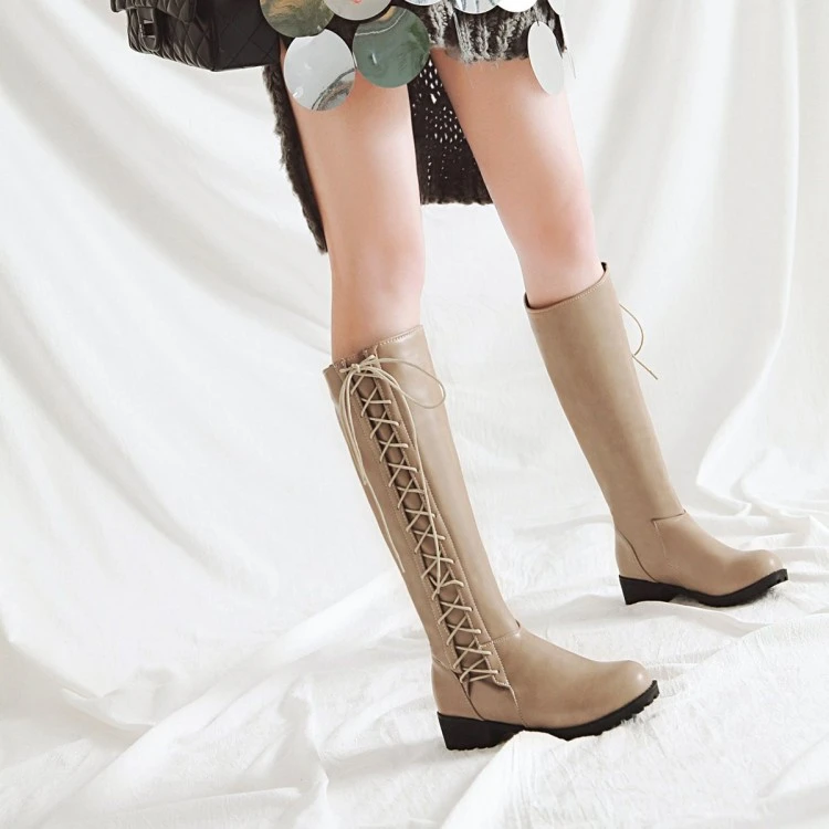 thigh high boots for big feet