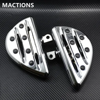 

Motorcycle Chrome Male Mount Footpegs Floorboards For Harley Touring Dyna Softail FLHT FLHR CVO FLH FLST FLD Fatboy Sportster XL
