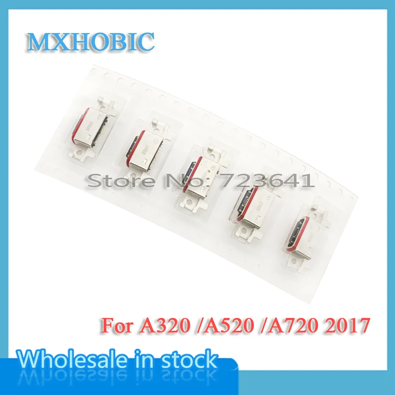10 шт./лот 2017 A3 / A5 A7 Micro Charger Port док станция для Samsung Galaxy A320 A520/A720 гибкий USB разъем