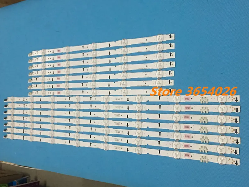 1266 мм Светодиодная подсветка лампа полоса 13 светодиодов для SamSung 60 дюймов ТВ UA60H6400