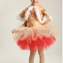 Осень-зима Обувь для девочек Дети балет Костюм с балетной юбкой платье Vestido De Bailarina Infantil Тюлевая юбка Балетные костюмы одежда