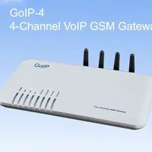 Горячие продажи goip 4 шлюз GSM Quad Band GOIP-4 gsm voip-шлюз 4 sim-карты/каналы goip gsm VOIP беспроводной терминал