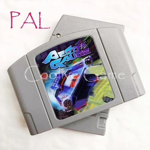 

High Quality Aero Gauge Did Kong Racing Accessories Memory Card for 64 Bit EUR PAL Video Game Console